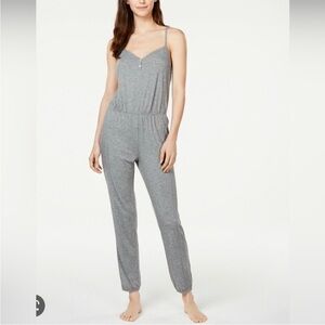Alfani Gray Women's Pajama Jumpsuit says xs but fits medium NEW WITH TAGS